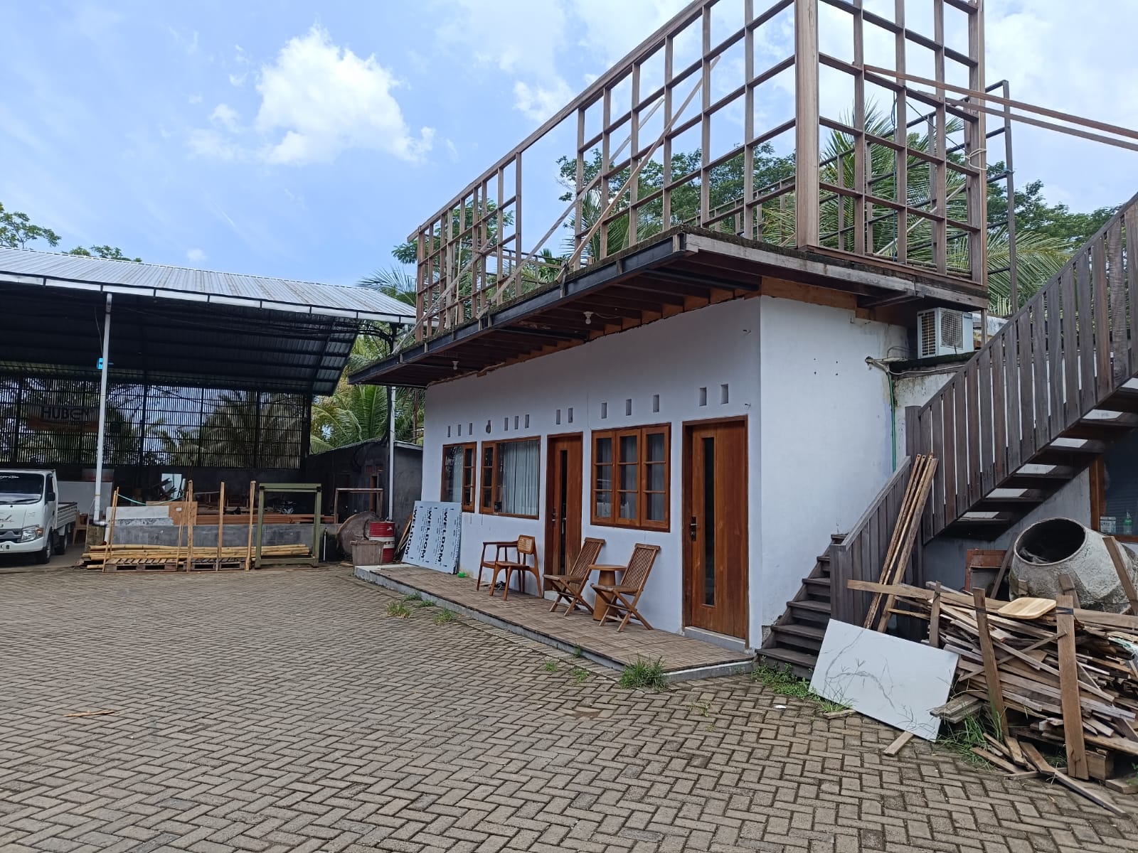 Commercial Wooden Space